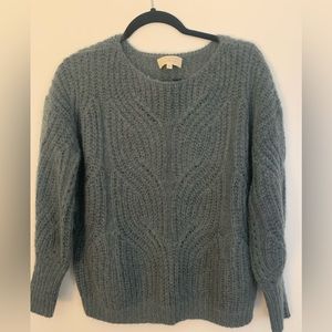 La Maille Sézane Knit Sweater, XS Deep Teal